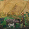 Ziegen tränkendes Mädchen (1912)