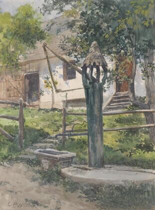 Ziehbrunnen in Neuhofen an der Ybbs — size preview