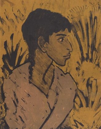 Zigeunerin im Profil (1926-1927)