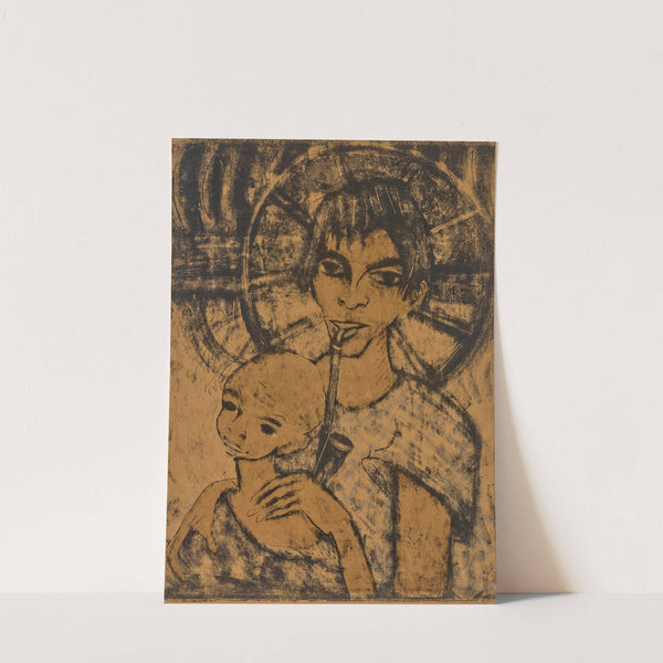 Zigeunermadonna by Otto Mueller