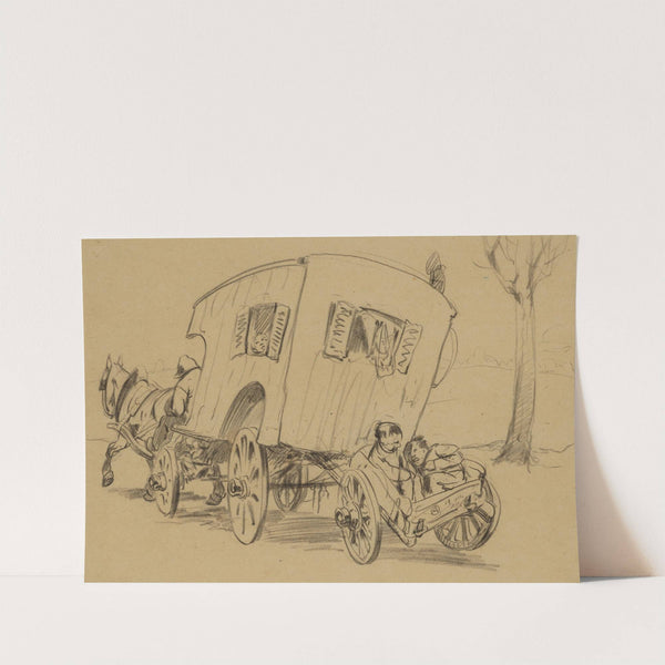 Zigeunerwagen (1912) by Alfred Ost