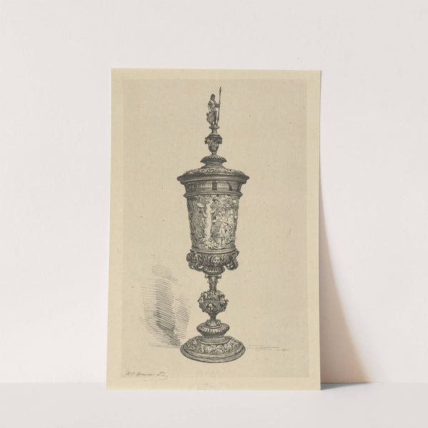 Zilveren beker by Johan Conrad Greive