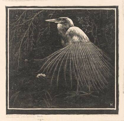 Zilverreiger in de wind (1892-1940)