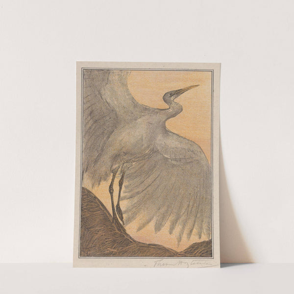 Zilverreiger by Theo van Hoytema