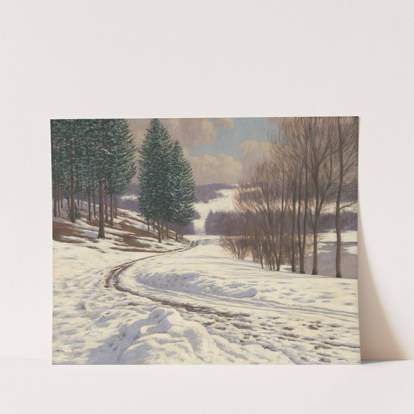 Zimná krajina by Viktor Olgyai