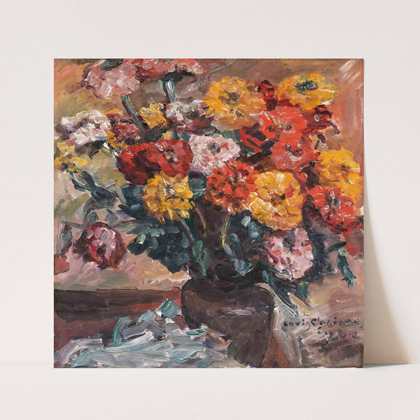 Zinnien (1924) by Lovis Corinth