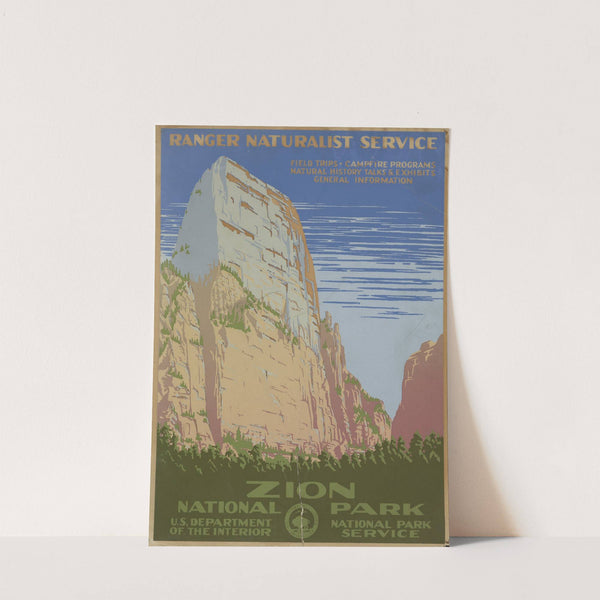 Zion National Park, Ranger Naturalist Service (1938) by Chester Don Powell