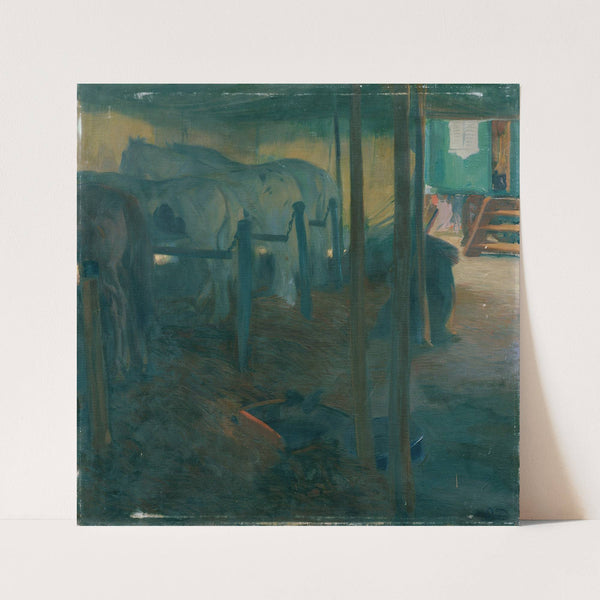 Zirkusstudie (An der Longe) (1910) by Otto Friedrich