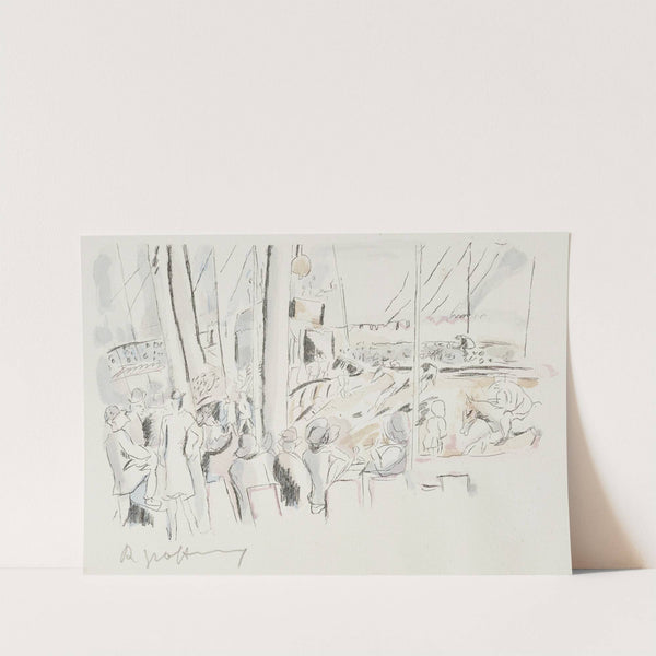 Zirkusszene (1910s) by Rudolf Grossmann