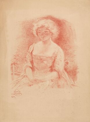 Zittend meisje (1928)