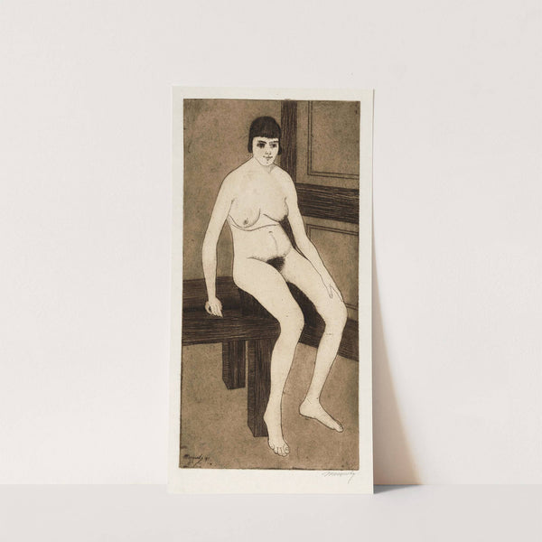 Zittend naakt by Samuel Jessurun de Mesquita