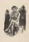 Zittend naaktmodel (1926)