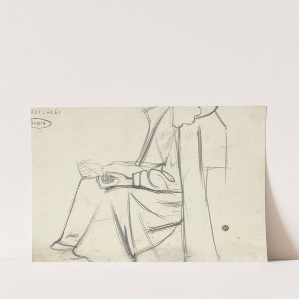 Zittende figuur by Richard Nicolaüs Roland Holst