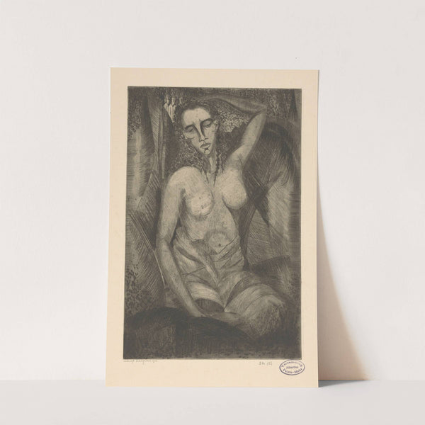 Zittende vrouw by Lodewijk Schelfhout