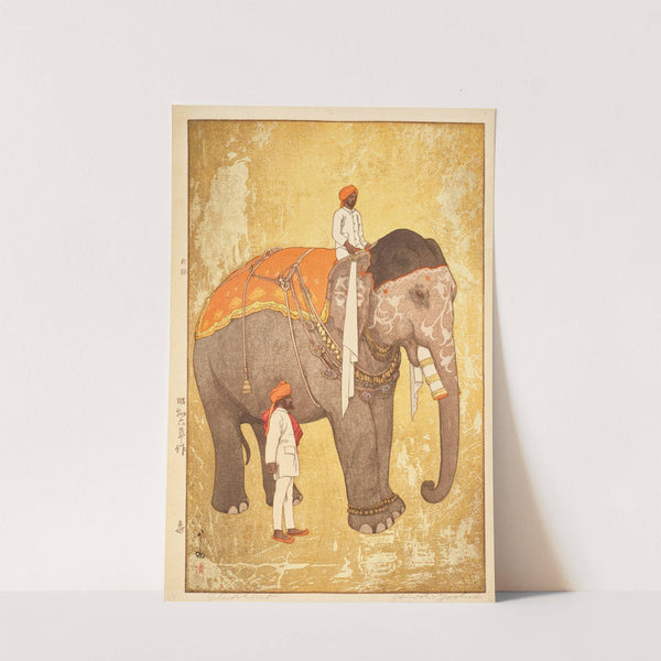 Zo (Elephant) (1931) by Yoshida Hiroshi