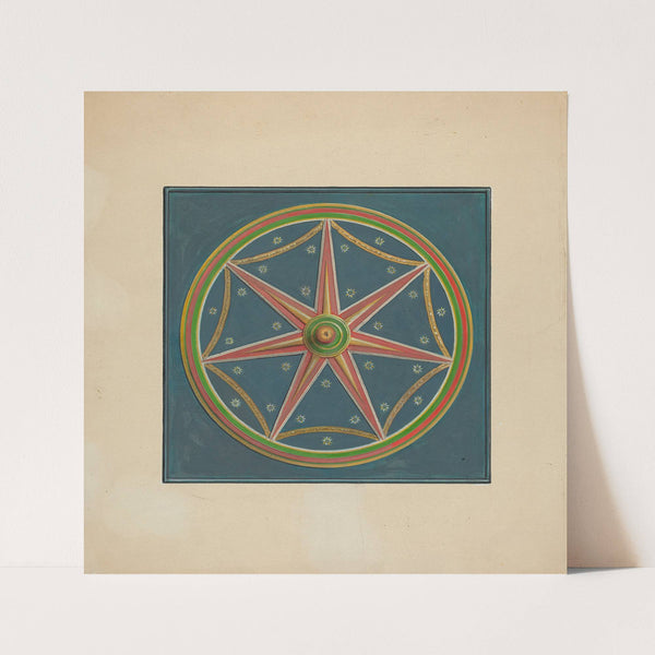 Zoar Ceiling Ornament (c. 1938) by Fritz Boehmer