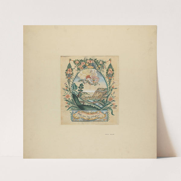 Zoar Decorative Painting – This World and the Next by Angelo Bulone