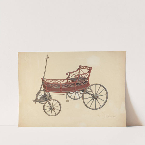 Zoar Invalid Wagon by Fritz Boehmer