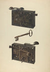 Zoar Lock w- Key