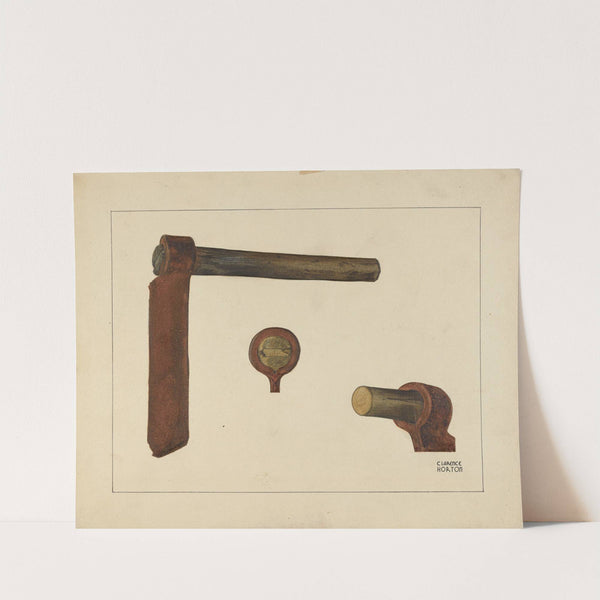 Zoar Shingle Axe by Clarence Horton