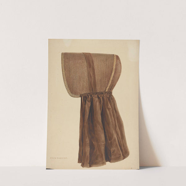 Zoar Summer Bonnet by Fritz Boehmer