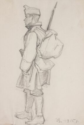 Żołnierz Legionów Ukraińskich Strzelców Siczowych (1915)