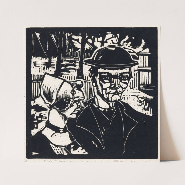 Zondag te Koudekerke (1932) by Louis Cardinaals