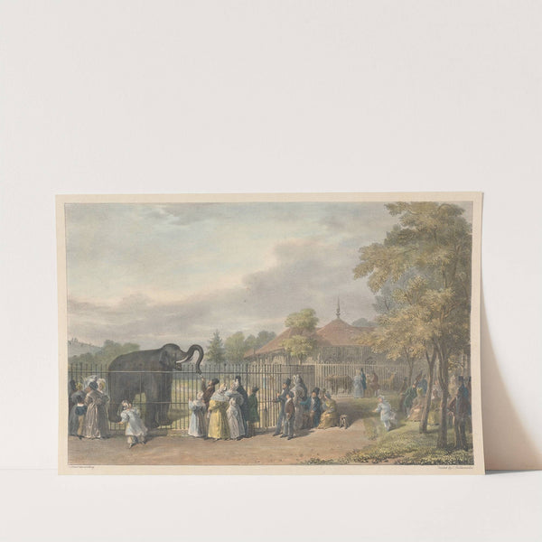 Zoological Gardens, Regent’s Park (1835) by George Johann Scharf