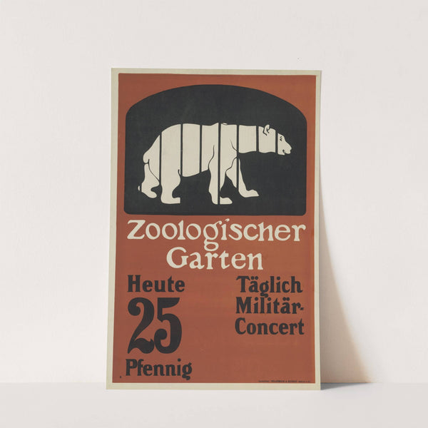 Zoologischer Garten (ca. 1886 - 1906) by Julius Klinger