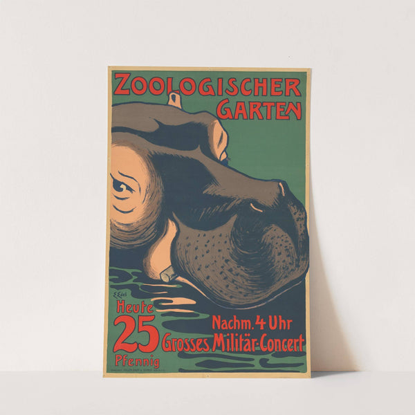 Zoologischer Garten. Grosses Militär-Concert (1903) by Edmund Edel