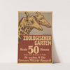 Zoologischer Garten. Heute grosses Militär-Konzert (1910) by Paul Neumann
