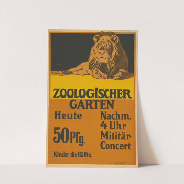 Zoologischer Garten. Militär-Konzert (1899) by Karl Schnebel