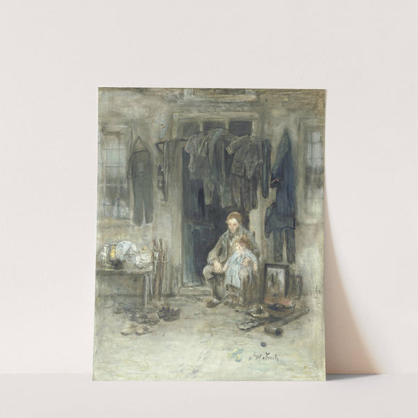 Zoon van het oude volk (c. 1888) by Jozef Israëls