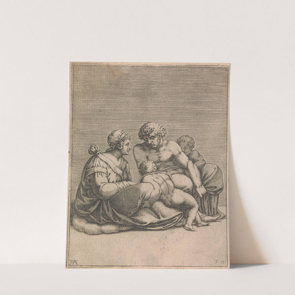 Zorobabel, Ancestor of Christ by Adamo Scultori