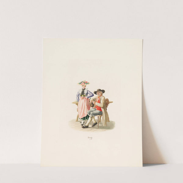 Zug (1824) by Gabriel Lory the Younger