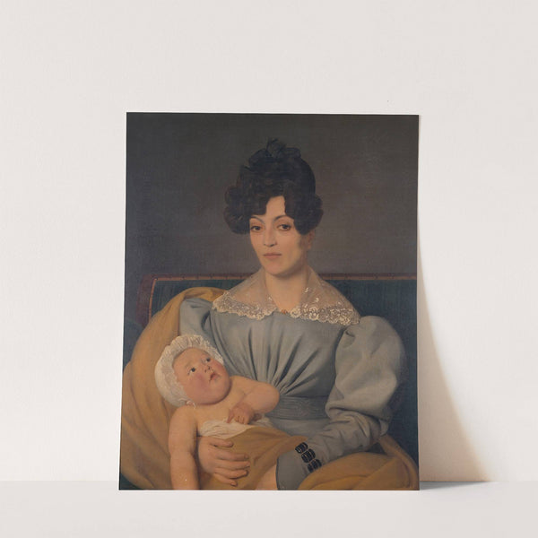 Zulma Carraud et son fils Ivan by Edouard Viénot