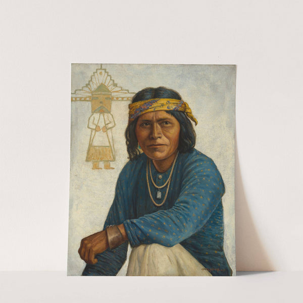 Zuni Man by Carl Moon