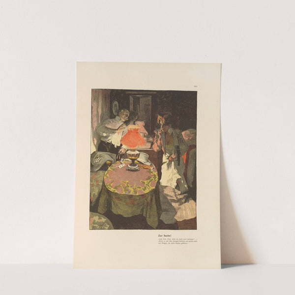 Zur Sache! (1908) by Ferdinand Freiherr von Reznicek