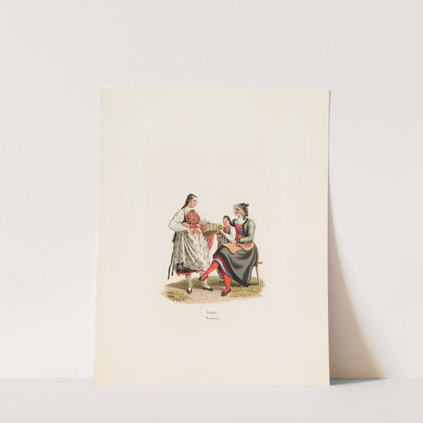 Zuric. Wenthal (1824) by Gabriel Lory the Younger