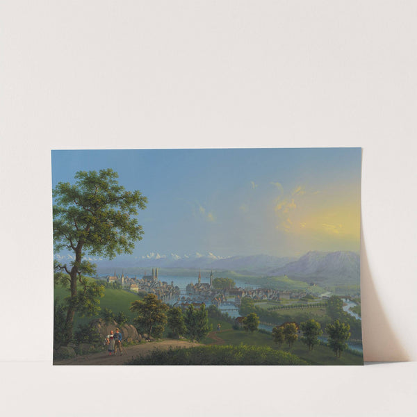 Zürich by Johann Heinrich Bleuler the Younger