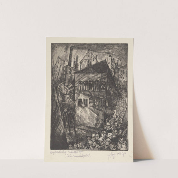 Zusammenbruch (1922) by Aloys Wach