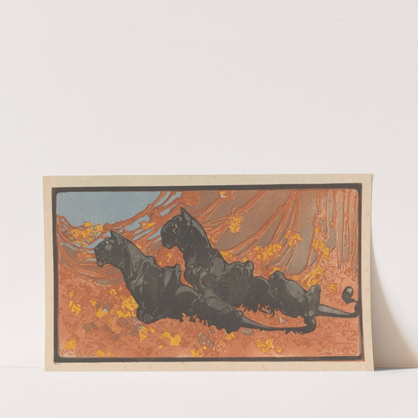 Zwarte panters by Bernard Willem Wierink