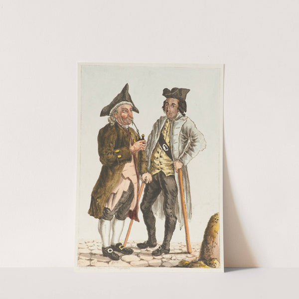 Zwei Basler (1790) by Franz Feyerabend