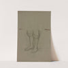 Zwei Beine in kurzen Hosen by Otto Scholderer
