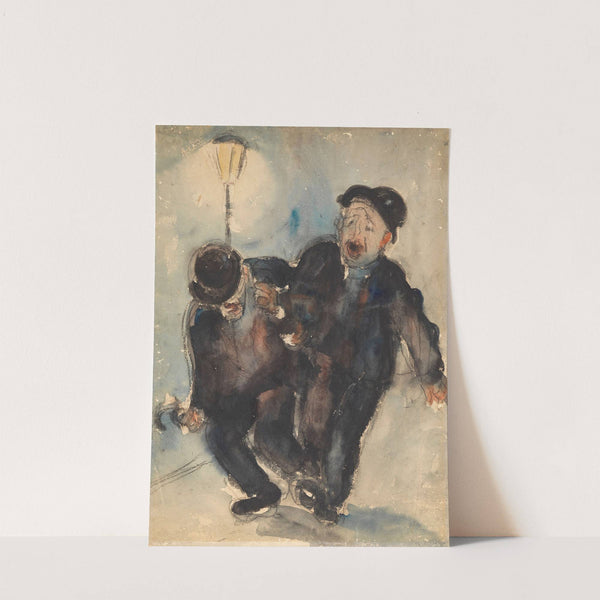 Zwei Brüder by Elfriede Lohse-Wächtler