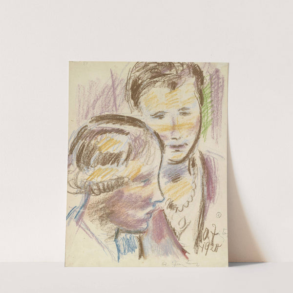 Zwei Frauen by Anton Faistauer