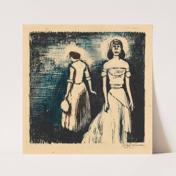 Zwei Frauen (ca. 1930) by Karl Wiener