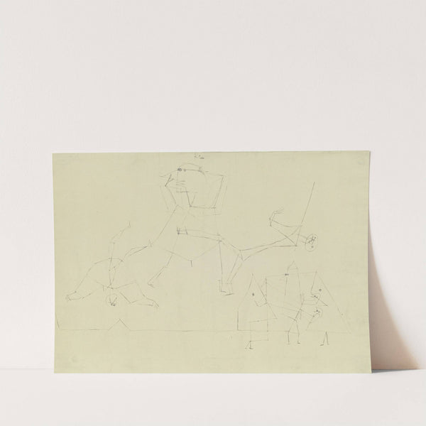 Zwei Gruppen by Paul Klee