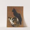 Zwei Katzen by Théophile Alexandre Steinlen