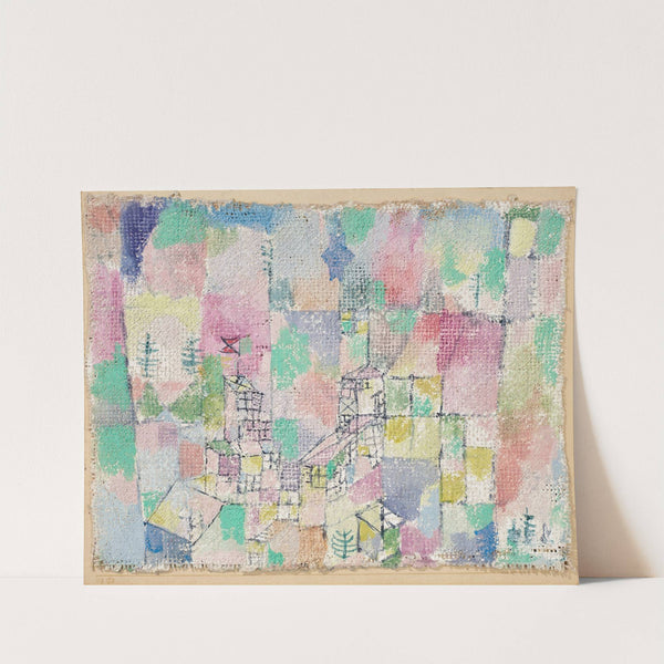 Zwei Lustschlösschen by Paul Klee